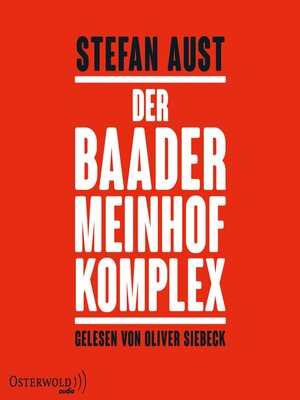 cover image of Der Baader-Meinhof-Komplex